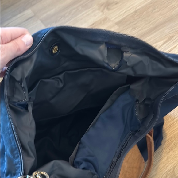 Navy Blue used Le Pilage Longchamp Tote - Picture 4 of 6